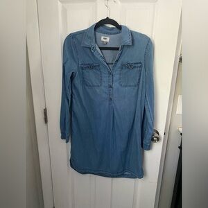 Old Navy Denim Shirt Dress
